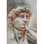 David Statue 38x56