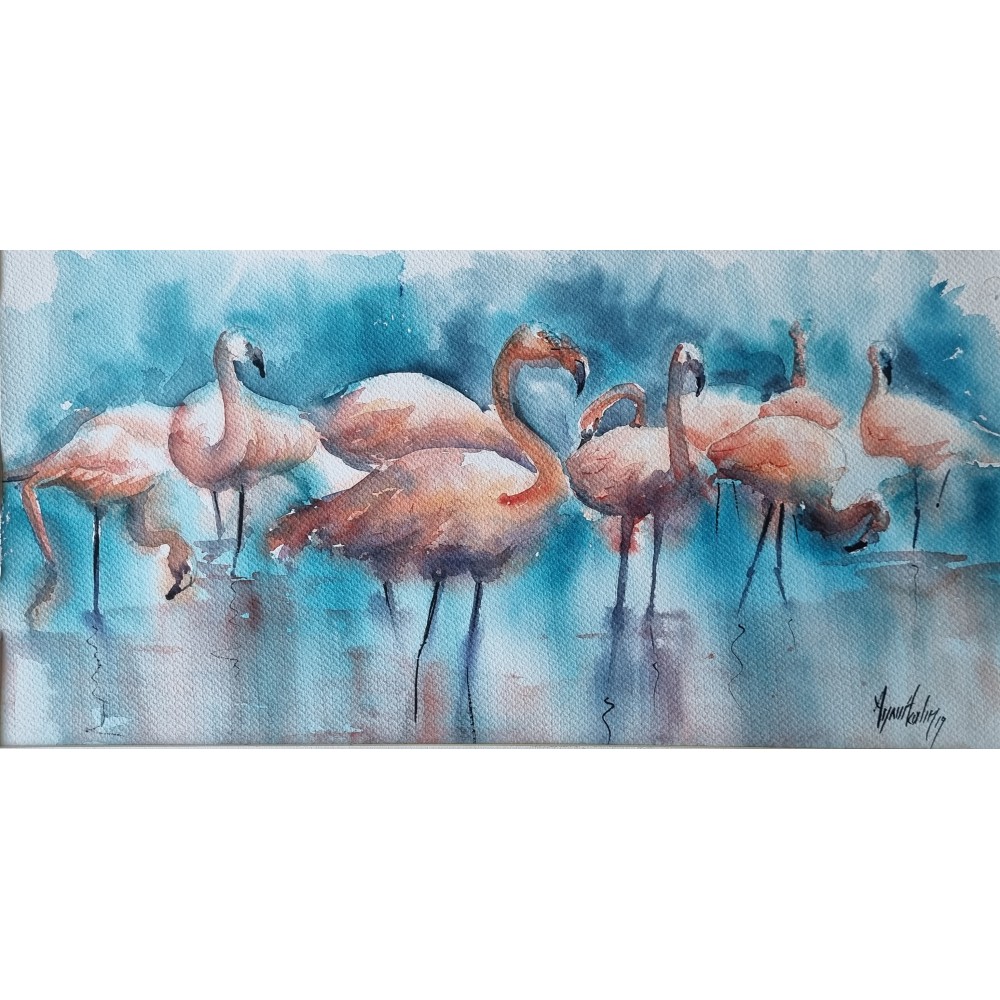 Flamingolar 36x70